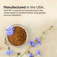 DNA PET liquid collagen served directly into a dog dish