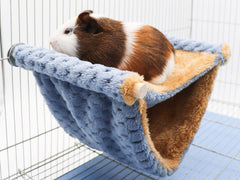Dnoifne fleece winter rat hammock upper layer view for cozy rest and play