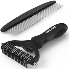 Docrok Undercoat Rake for dogs delivering gentle detangling on long coats.