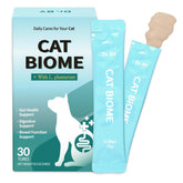 Doctor By Cat Biome bottle front for daily cat gut support.