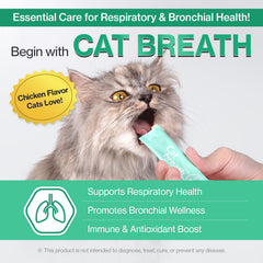 Doctor By Cat Breath lickable stick ready for easy daily dosing.