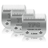 DODAER 7FC blade pack with three detachable blades for versatile grooming