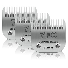 DODAER 7FC blade pack with three detachable blades for versatile grooming