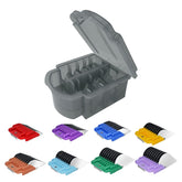 DODAER animal stainless steel guide combs set in box for efficient grooming.