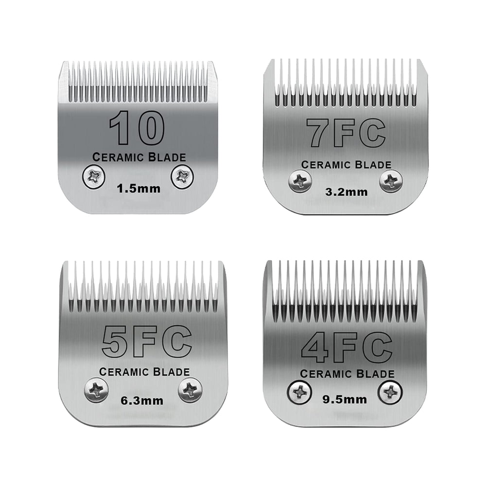 DODAER 10# blade close-up for precise grooming on dogs.