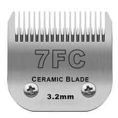 DODAER 7FC detachable blade close-up showing precise cutting edge for pets.