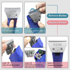 DODAER blade design with heat resistance and quieter operation