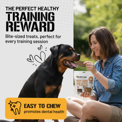 Dog Chits Beef Lung Treats used during training rewards.