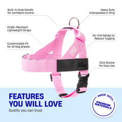 Dog Friendly Co soft, chafe-resistant material provides comfort on walks