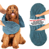Dog Gone Smart Dirty Dog Shammy absorbent microfiber towel for quick drying.