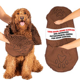 Dog Gone Smart Dirty Dog Shammy main towel surface for quick bath drying.