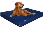 Dogbed4less extralarge orthopedic bed top view for large dogs with roomy space