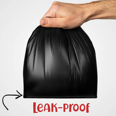 DogBuddy extra thick, leak-proof bags protect during disposal.