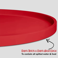DogBuddy mat protects floors under bowls and fountains.