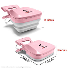 DogBuddy Pooper Scooper bag attachment enables quick bag changes