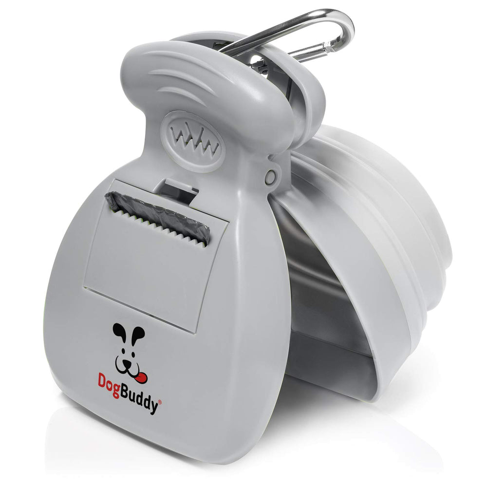 DogBuddy Pooper Scooper with compact design for quick cleanup during walks.