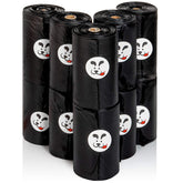 DogBuddy waste bags in a 150-count pack, roll-ready for easy pet waste cleanup.
