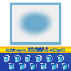 Dogcator thick absorbent layer provides strong liquid absorption and protection.