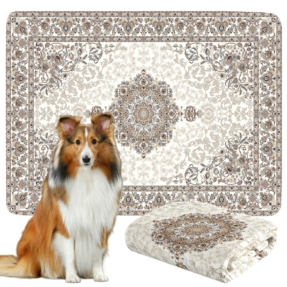 Dogcator Washable Pee Pad with honeycomb absorbency for fast cleanup.