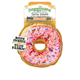 Doggijuana Tuffer Chewer donut focus for playful chewing and scent exploration