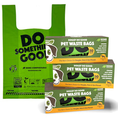 Doggy Do Good 90ct box of eco-friendly bags for easy pickups.