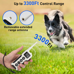 DOGLinsen collar dial with 9 tones for versatile training options.