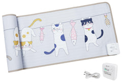 DOGNESS rechargeable pet shock mat on couch deters pets safely.