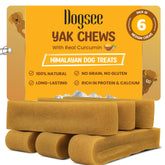 Dogsee Himalayan turmeric yak cheese chews front-pack showing natural ingredients