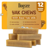 Dogsee Original Himalayan Yak Chews bars close-up showing natural texture for long-lasting chewing.