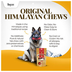 Dogsee dental chews with strawberry and yak cheese reduce plaque and tartar in dogs