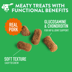 DOGSWELL real pork first ingredient label highlighting quality protein