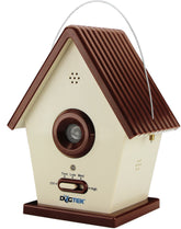 DOGTEK Sonic Bird House Bark Control outdoors with reliable detection for yards.
