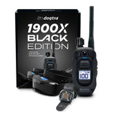Dogtra 1900X Black Edition receiver, built for rain, mud, and saltwater field use.