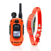 Dogtra 1900X orange e-collar with receiver for reliable obedience training on medium to large dogs.