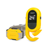Dogtra CUE Yellow transmitter with LCD screen for easy on-the-go training.