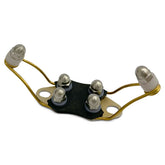 Dogtra Titanium Enhanced Contacts - regular side view for even stimulation distribution on dogs