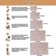 Dono dog blanket sizes S, M, L fit different pets and spaces.