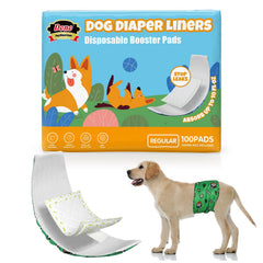 Dono dog diaper liner ultra absorbent keeps fur dry and clean