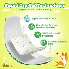 Dono liners feature enhanced adhesive to prevent movement and mess.