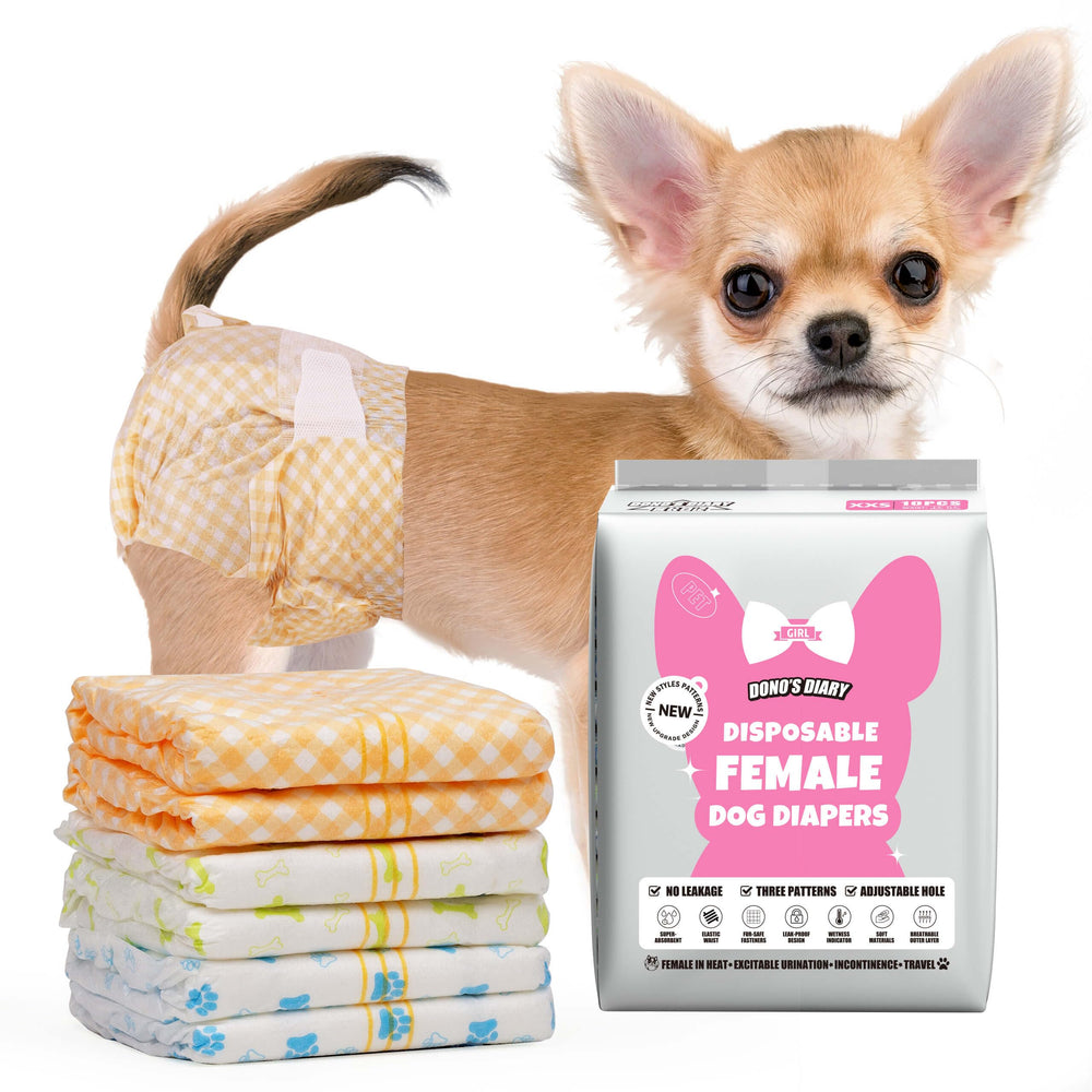 Dono dog diapers with wetness indicator helps you spot leaks quickly