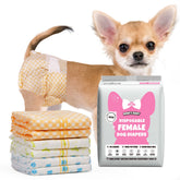 Dono dog diapers with wetness indicator helps you spot leaks quickly