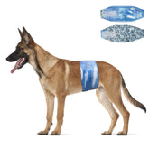 Dono Dog Diapers male wrap packaging showing camouflage print for discreet use