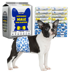 Dono Dog Diapers Male with absorbent core keeps small dogs dry and comfortable