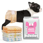 Dono dog diaper with wetness indicator signals moisture for easy timing.