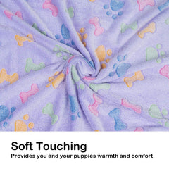 Dono double-sided coral fleece blanket adds plush comfort.