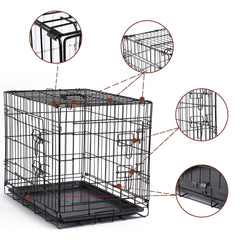 DONORO metal-wire construction offers sturdy, durable confinement.