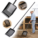 DOODLEBEAN large poop scooper head for fast coop cleanup.