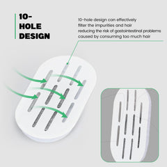 DOOOB sponge filter traps hair and debris for clean water.