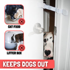 Door Buddy simple installation with 3M adhesive for quick setup