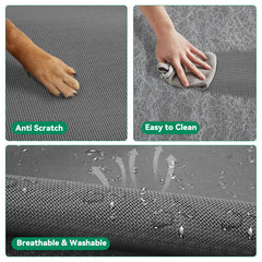 DOPEDIO easy-clean mesh design cleans quickly outdoors